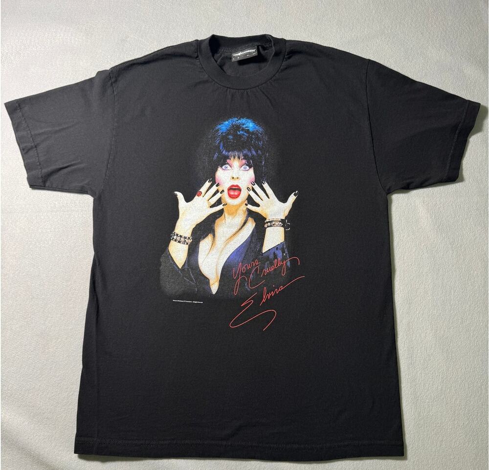 The Hundreds x Elvira Mistress of the Dark 2018 Graphic Tee Size Large